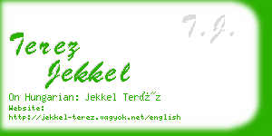 terez jekkel business card